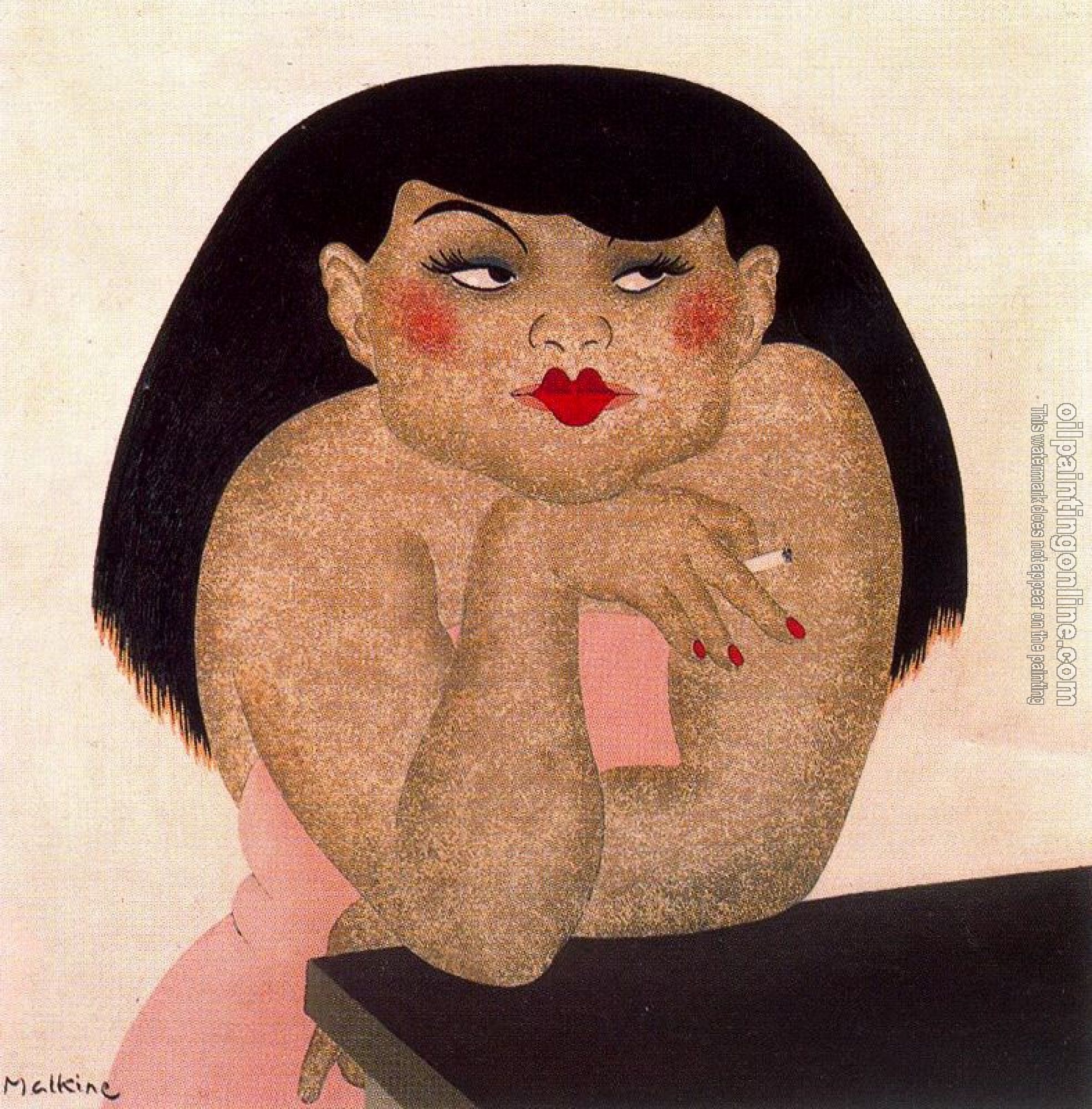 Georges Malkine - Canvas painting II